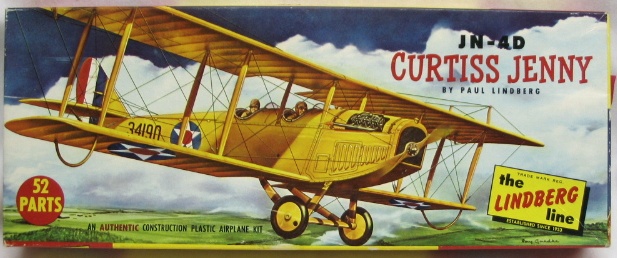 Lindberg 1/48 534-98 JN-4D Curtiss Jenny